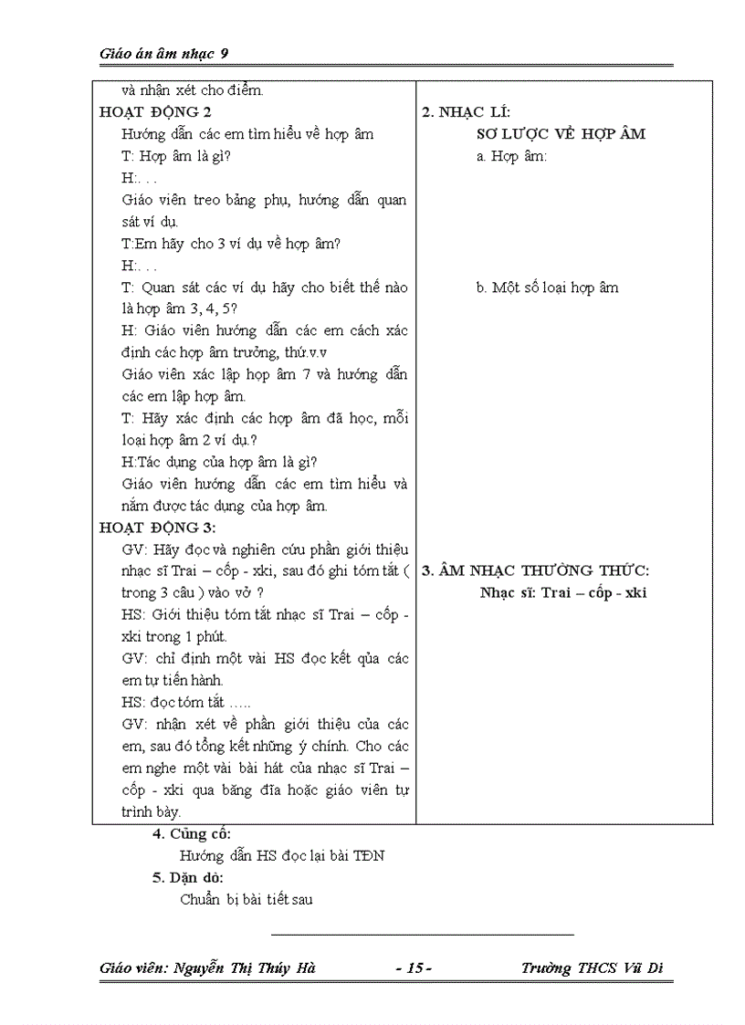 image for page Giao an âm nhac 9