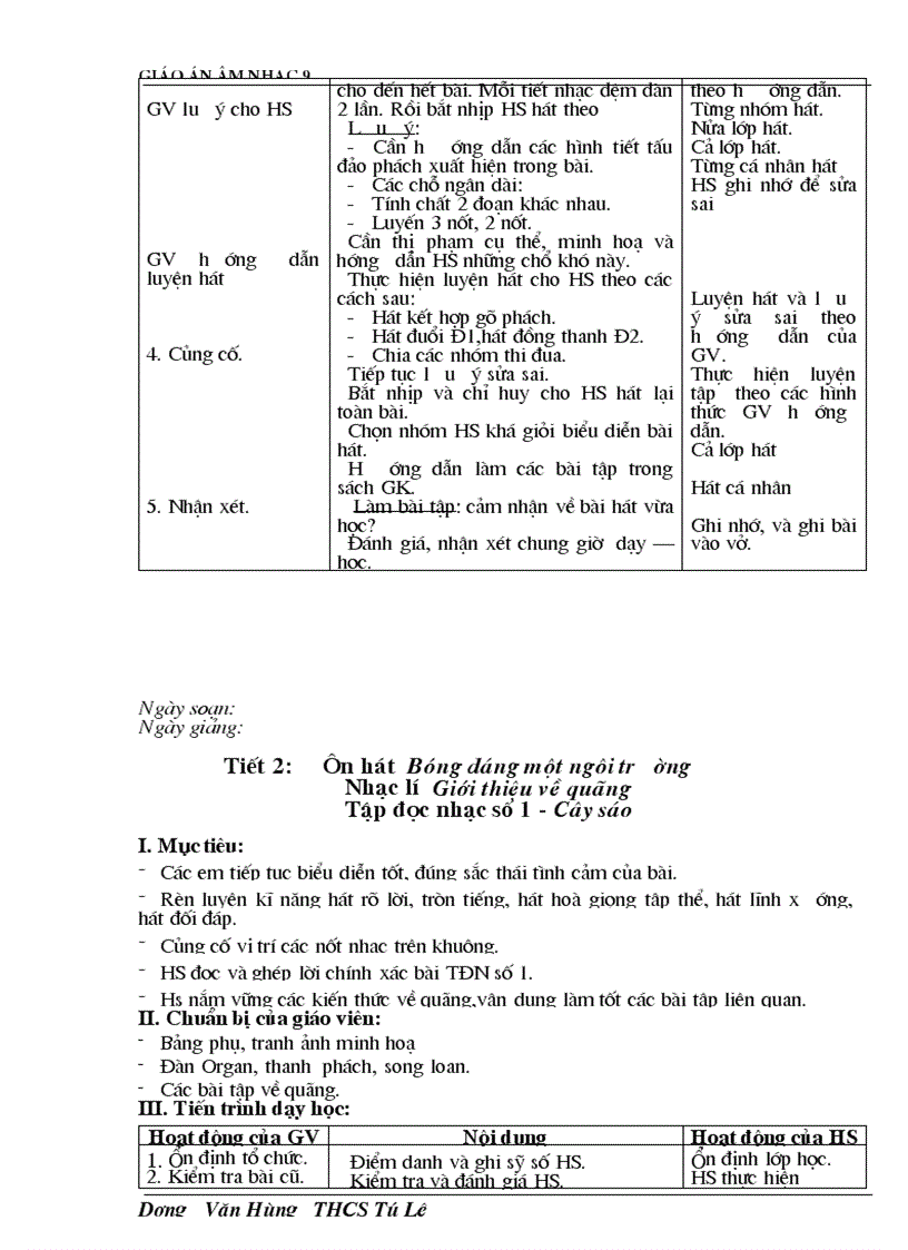 image for page Giao an 3 cot theo chuan 201