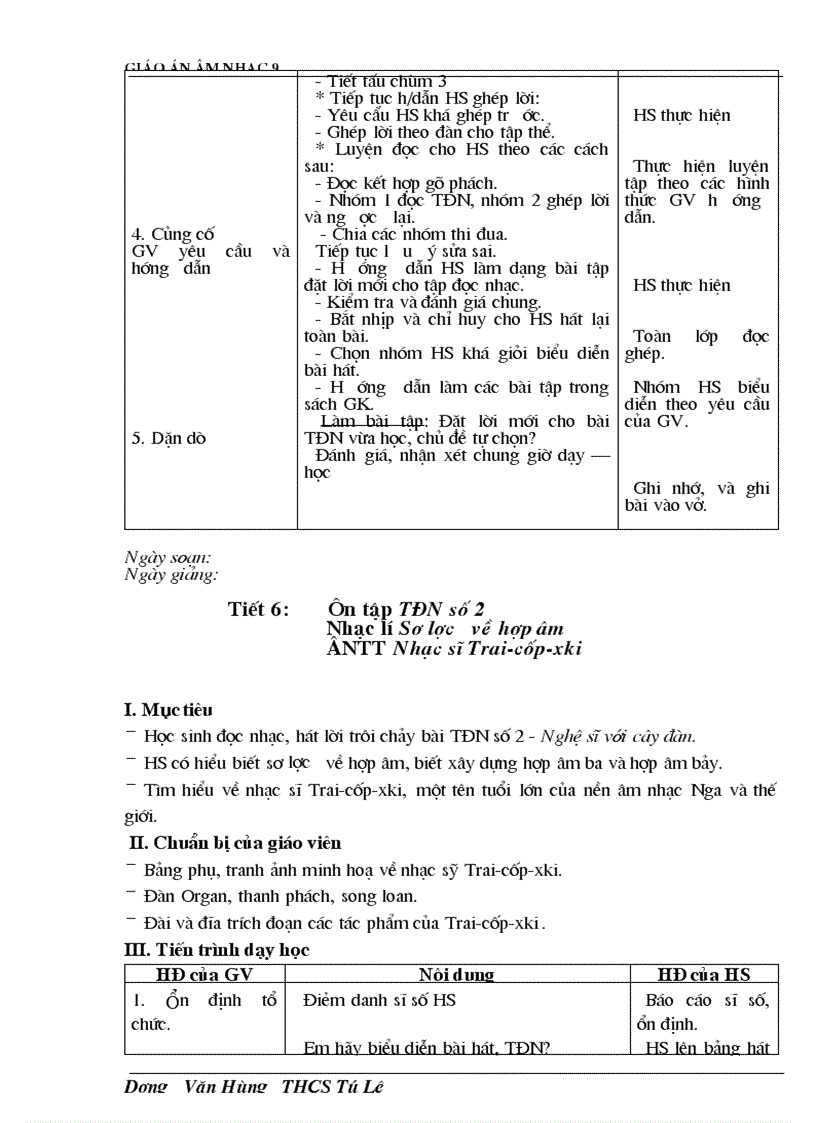 image for page Giao an 3 cot theo chuan 201
