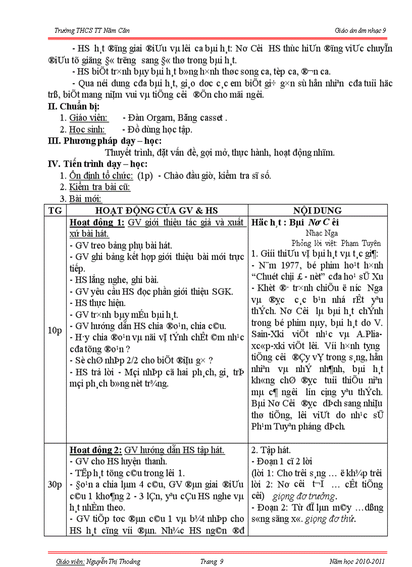 image for page Giao an 9 ca nam moi nhat day