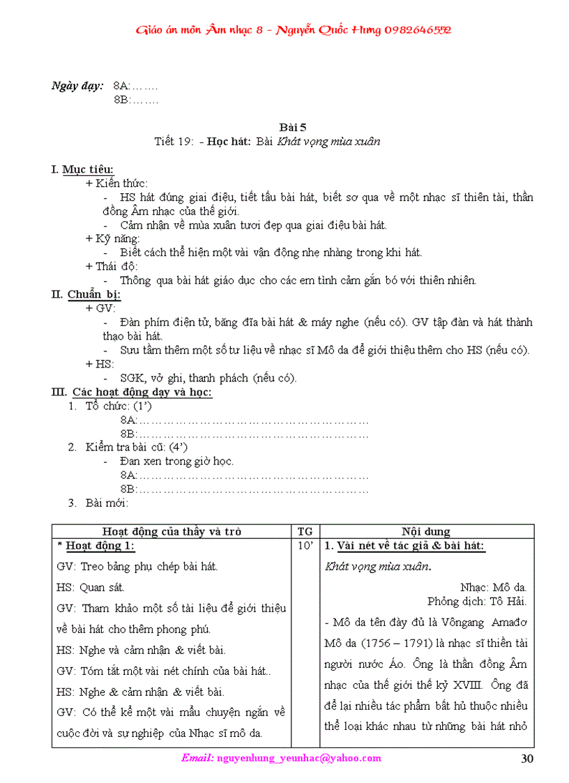 image for page Giao an am nhac 8 hay ne