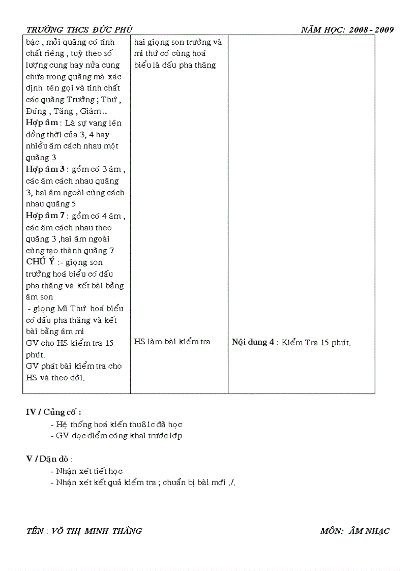 image for page Giáo án âm nhạc 9 2009