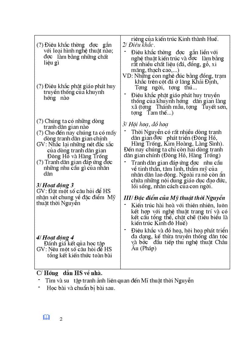 image for page Giáo án âm nhạc 9 đủ