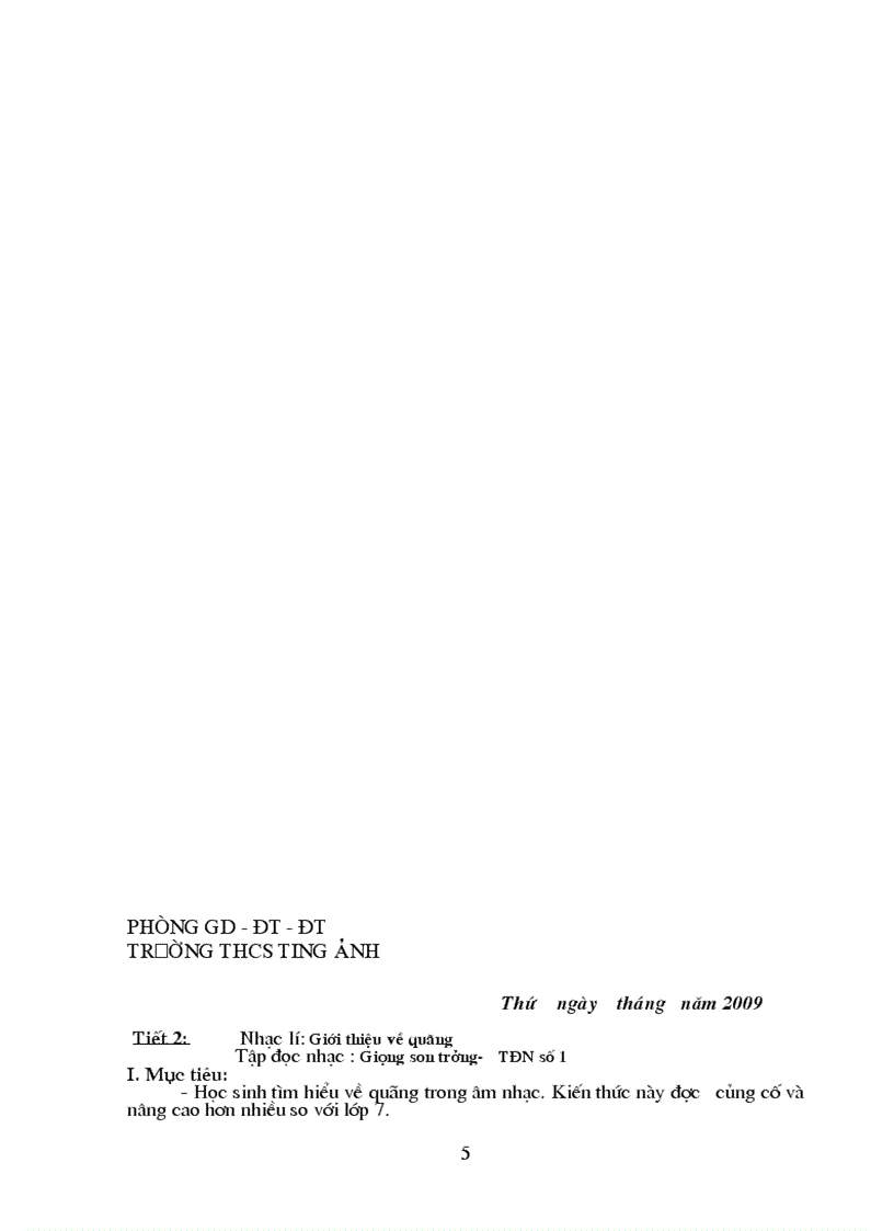 image for page Giao an Am nhac 9 Moi