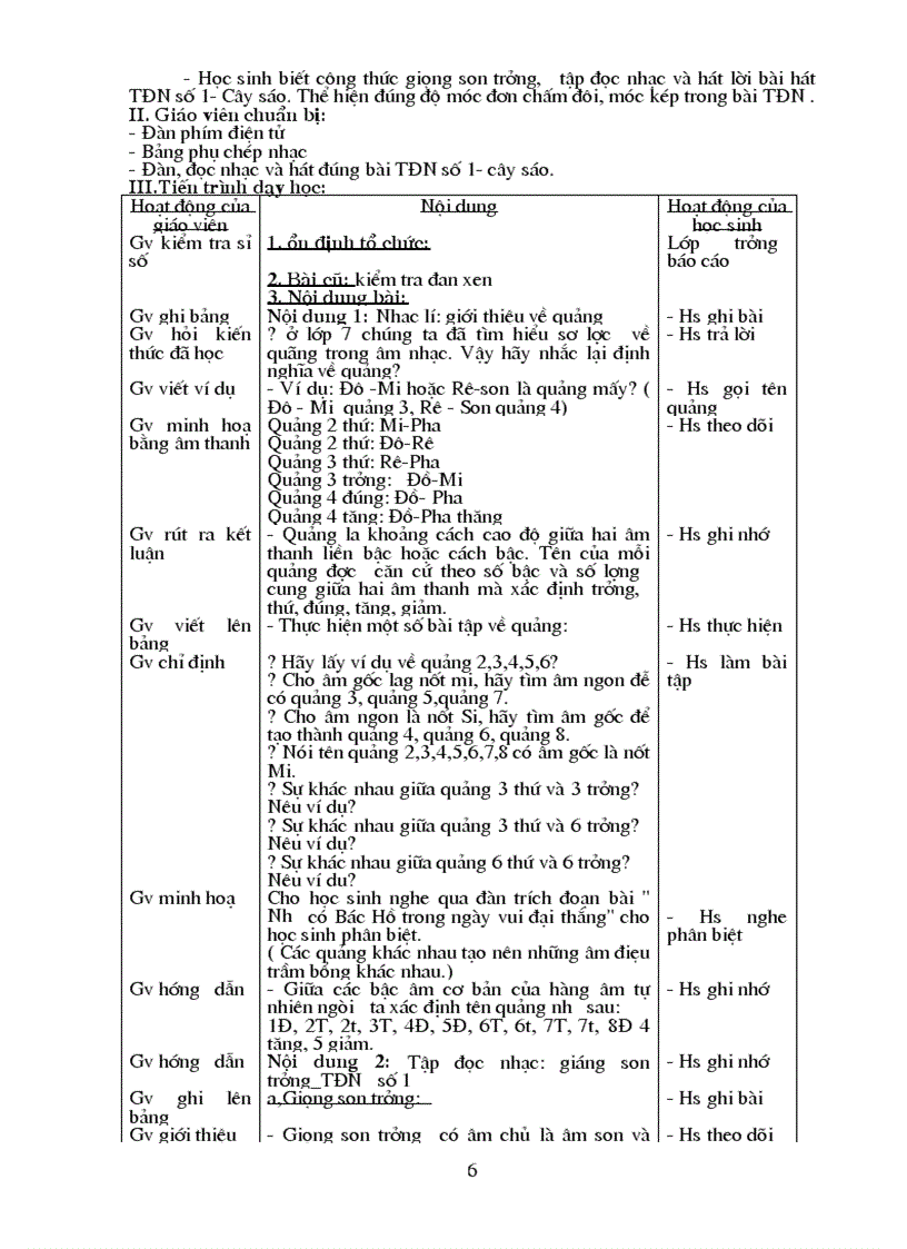 image for page Giao an Am nhac 9 Moi