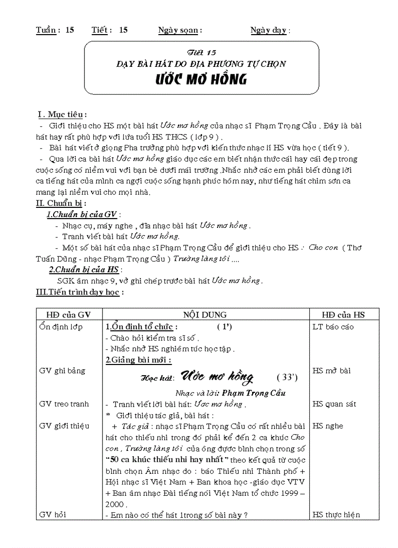 image for page Giao an am nhac 9 tiet 15