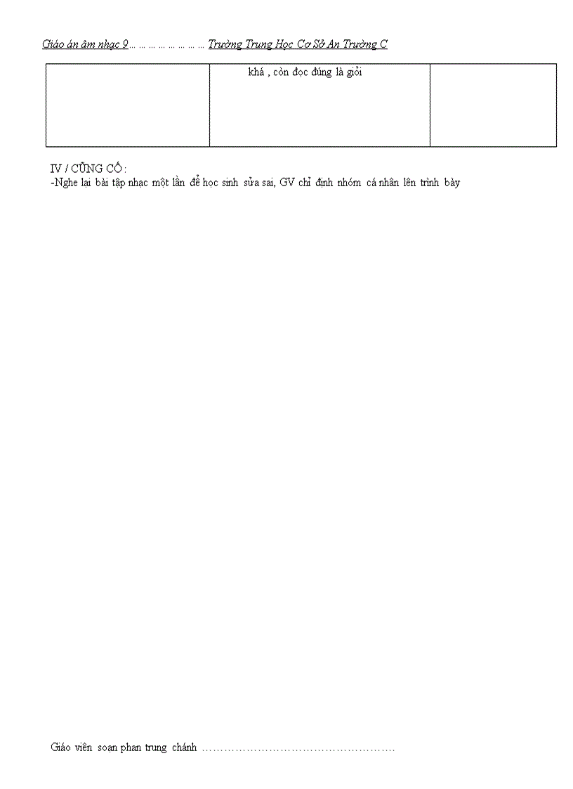 image for page Giáo án âm nhạc 9 tiết 1 tiết 4 theochuẩn