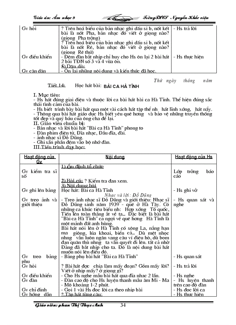 image for page Giao an am nhac lop 9 nam hoc 2011