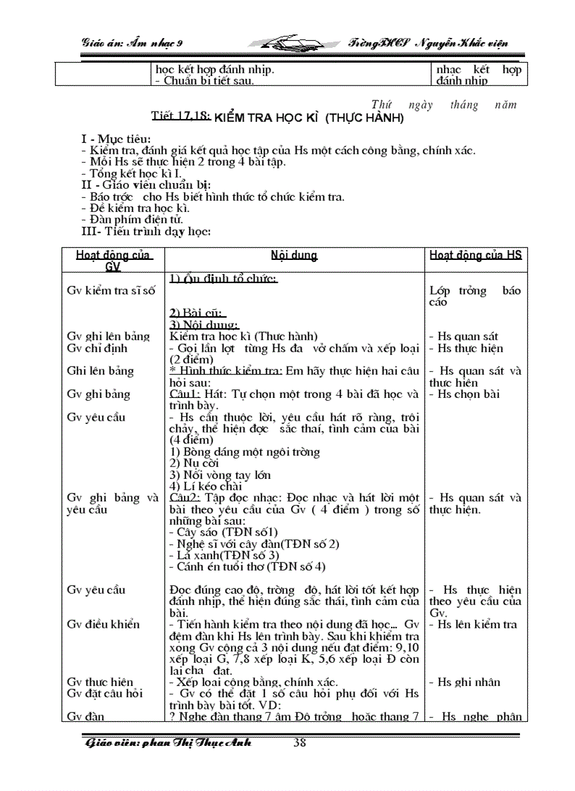 image for page Giao an am nhac lop 9 nam hoc 2011