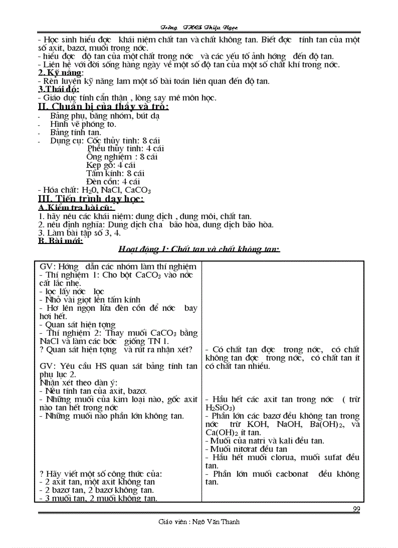 image for page Giáo án hóa 8