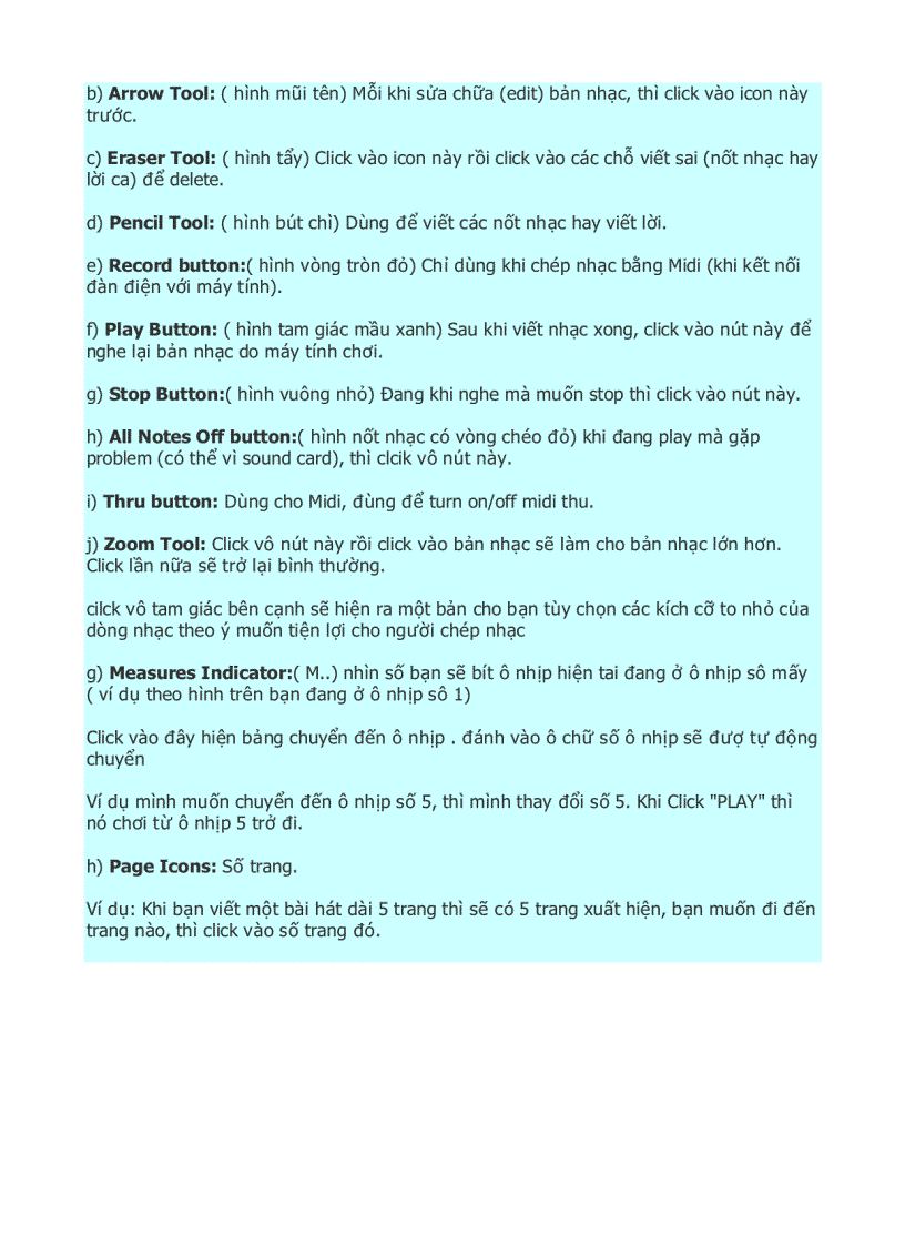 image for page Sử dụng các phần mềm chép nhạc