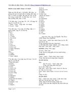 Cách đệm các điệu Guitar