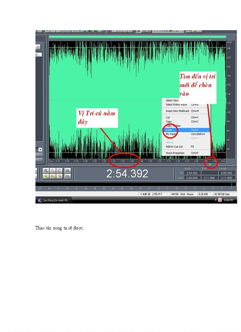 image for page Cách nâng tone hạ tone trong cool edit pro