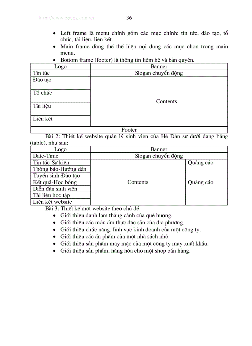 image for page Cach thiet ke Web