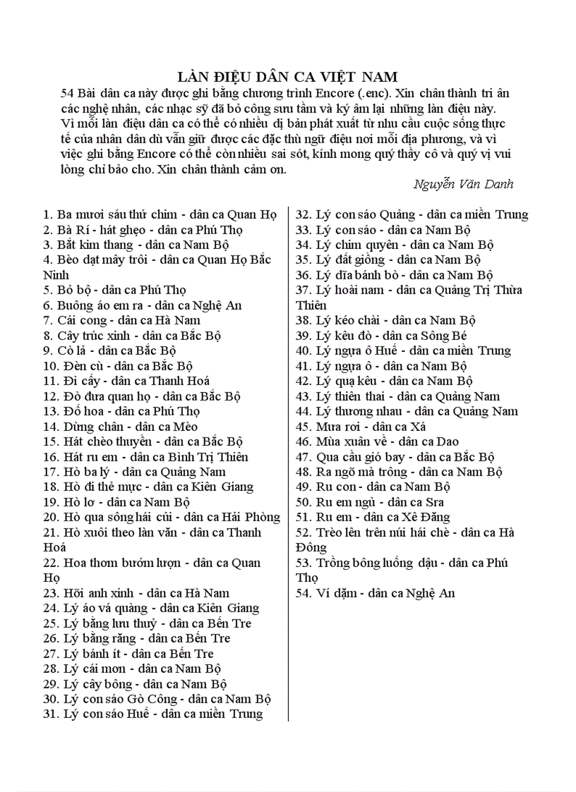 image for page Các bản nhạc dân ca viết bằng encore 1