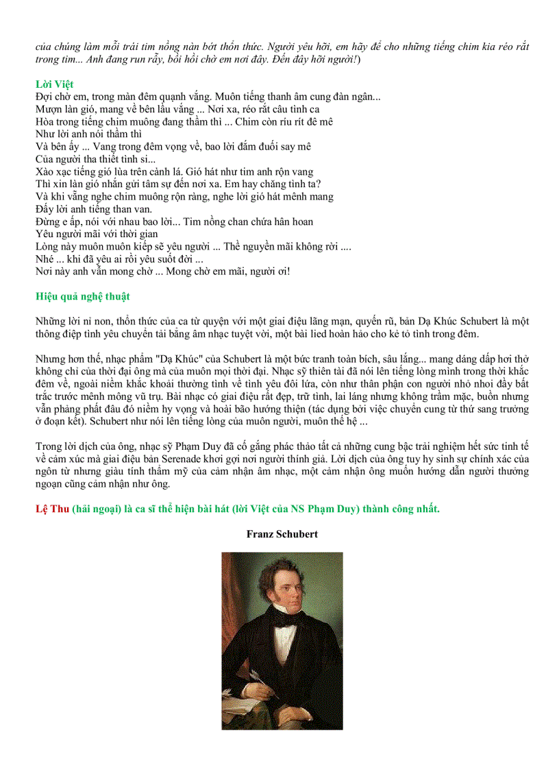 image for page Dạ Khúc wma Schubert