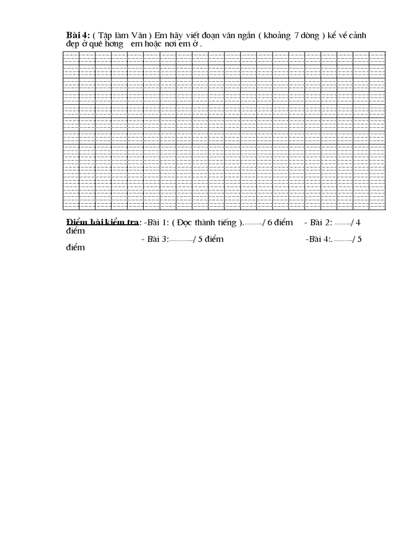image for page Đề thi cuối học kỳ I