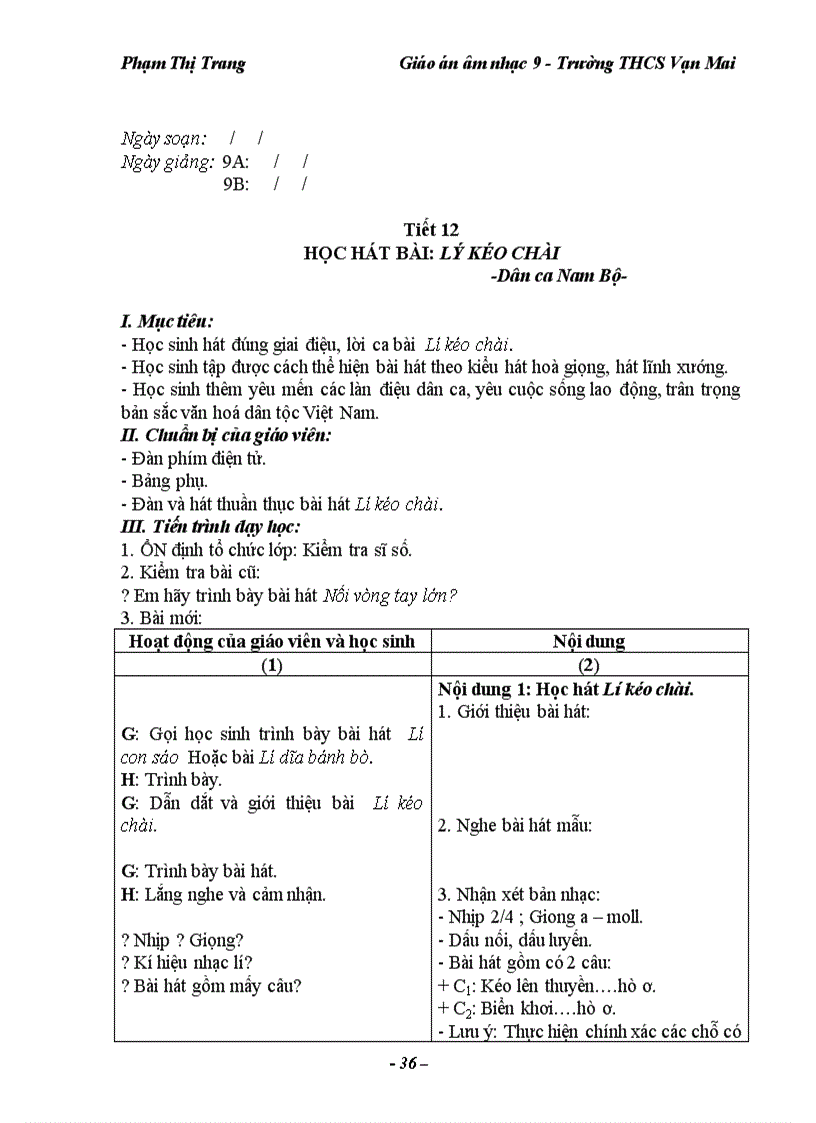 image for page Giao an am nhac 9