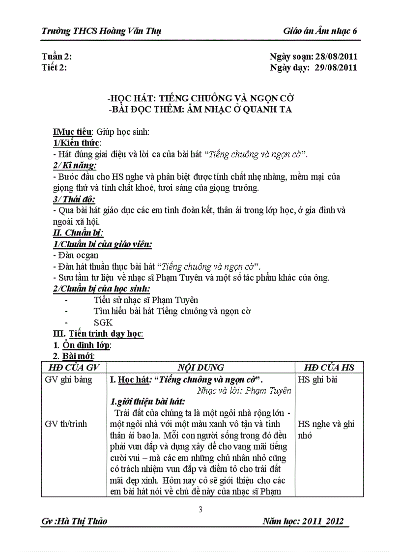 image for page Giáo án nhặc 11 12