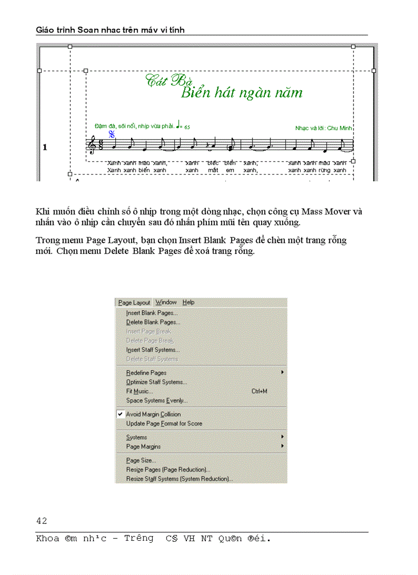 image for page Giáo trình soạn nhạc trên máy vi tính