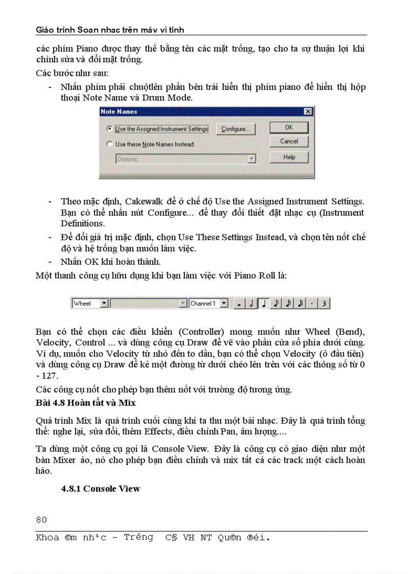 image for page Giáo trình soạn nhạc trên máy vi tính