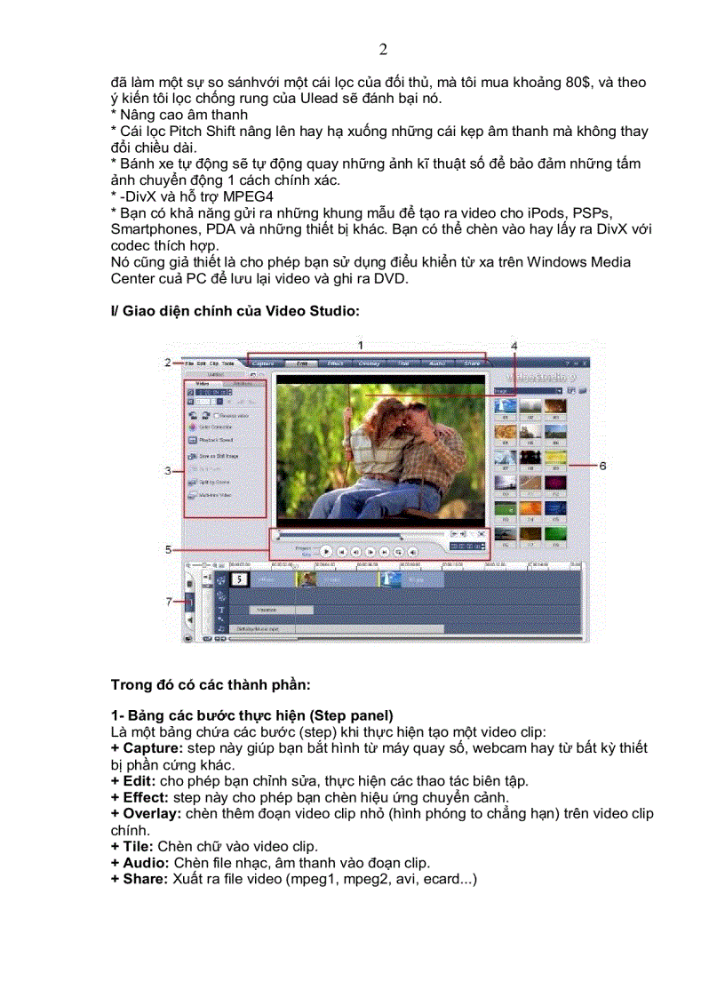 image for page HD sử dụng Ulead VideoStudio 11