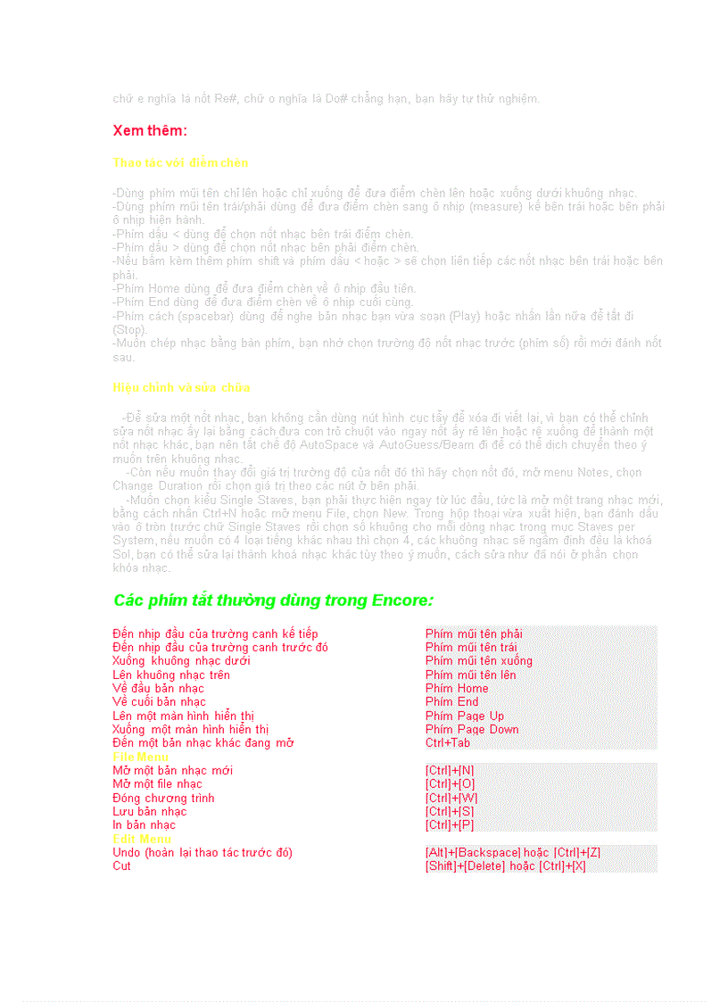 image for page Hướng dẫn sử dụng phần mềm viết nhạc