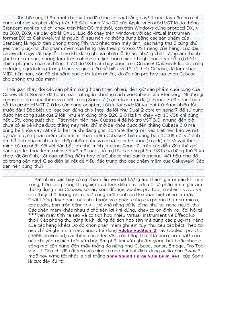 image for page Hướng dẫn thu âm với Cubase