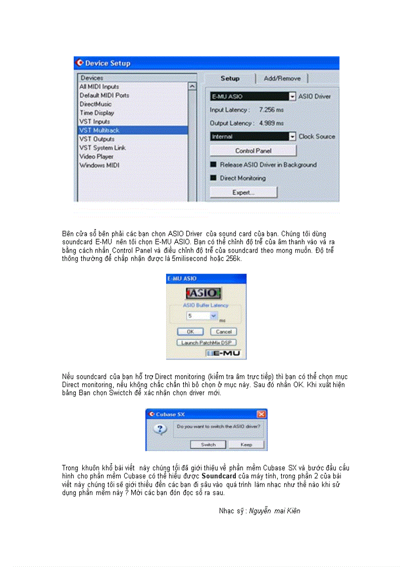 image for page Lam nhac voi Cubase