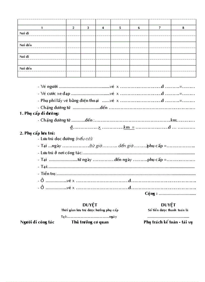 image for page Mau giay di duong