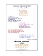 Một số ca khúc giành cho giáo viên