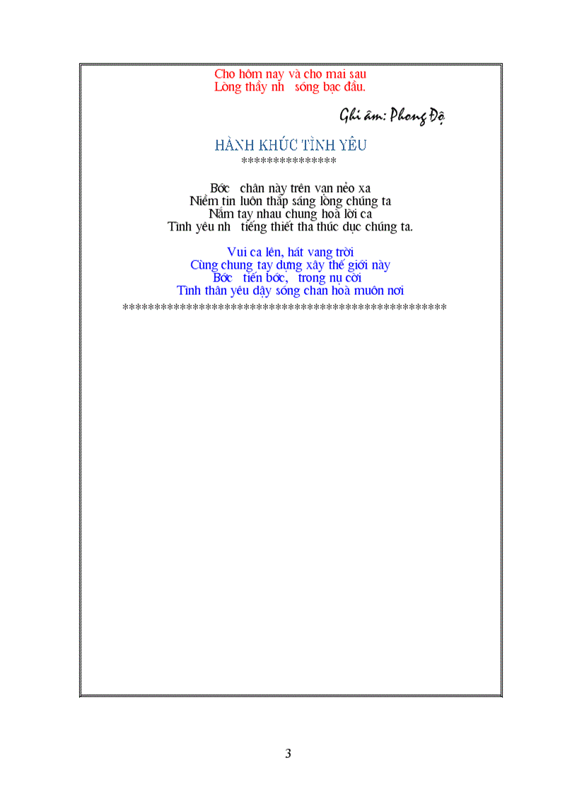 image for page Một số ca khúc giành cho giáo viên