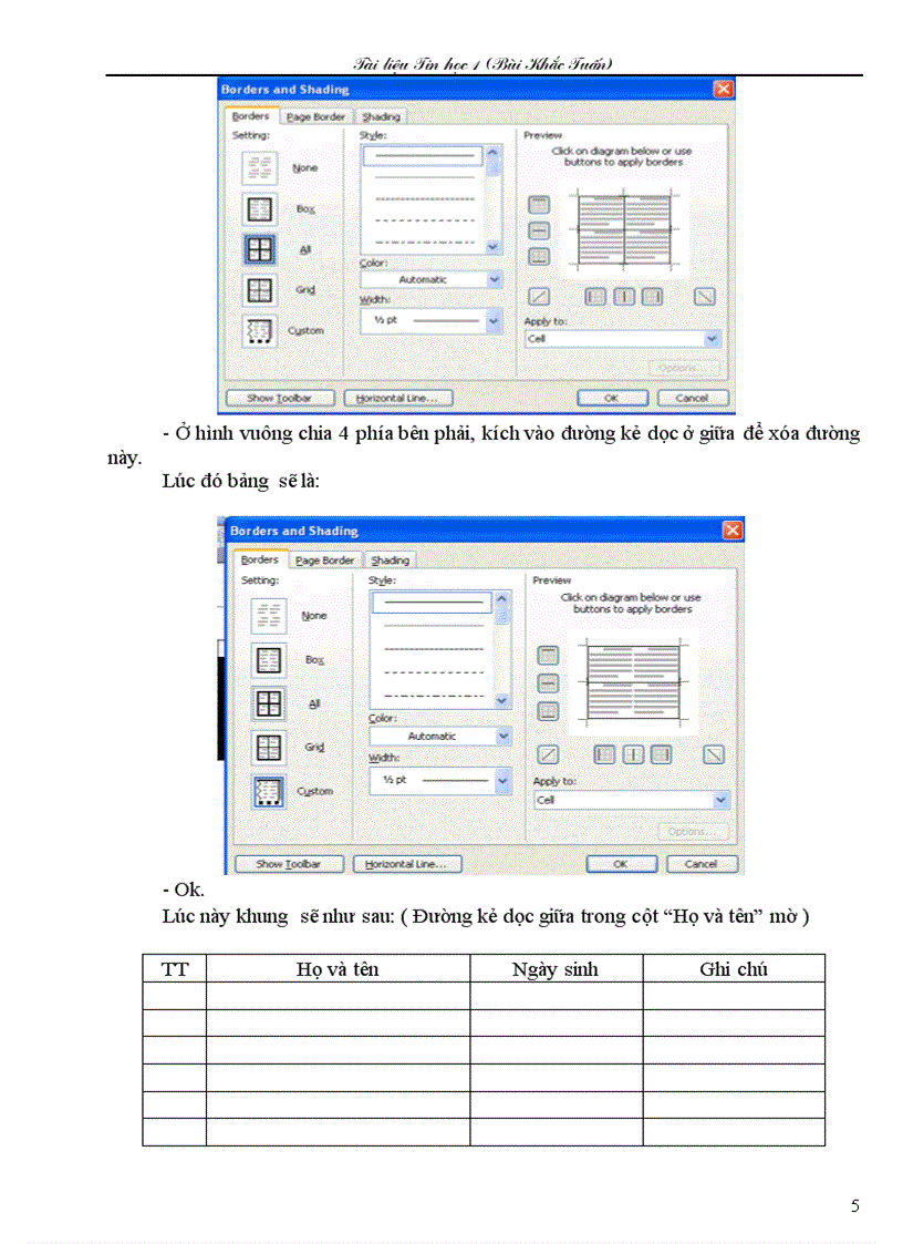 image for page Một số thủ thuật trong Word và Excel