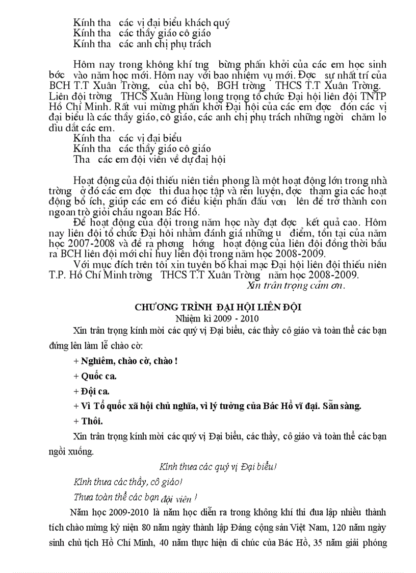 image for page Một tổng phụ trách Đội mới cần gì