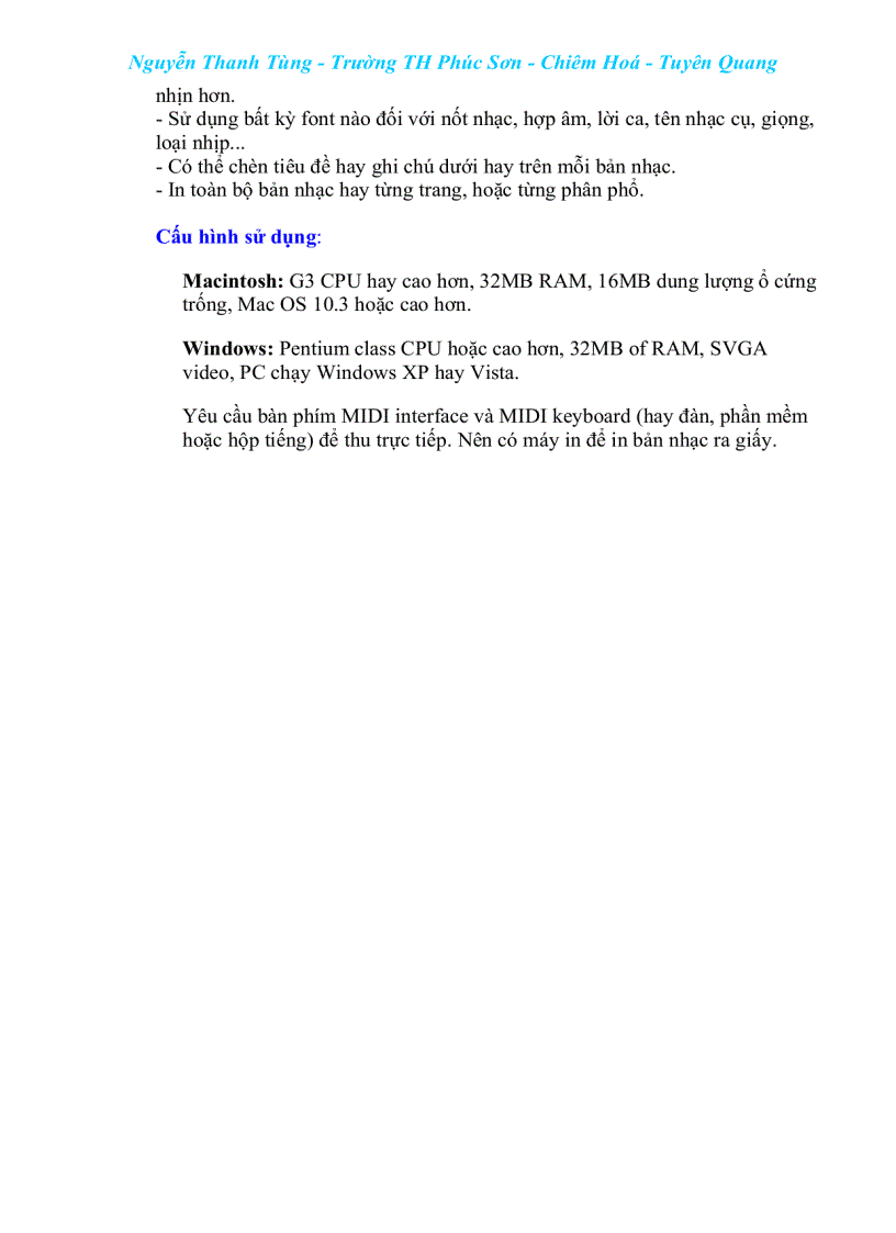 image for page Những tính năng mới trong phần mềm chép nhạc 5 0