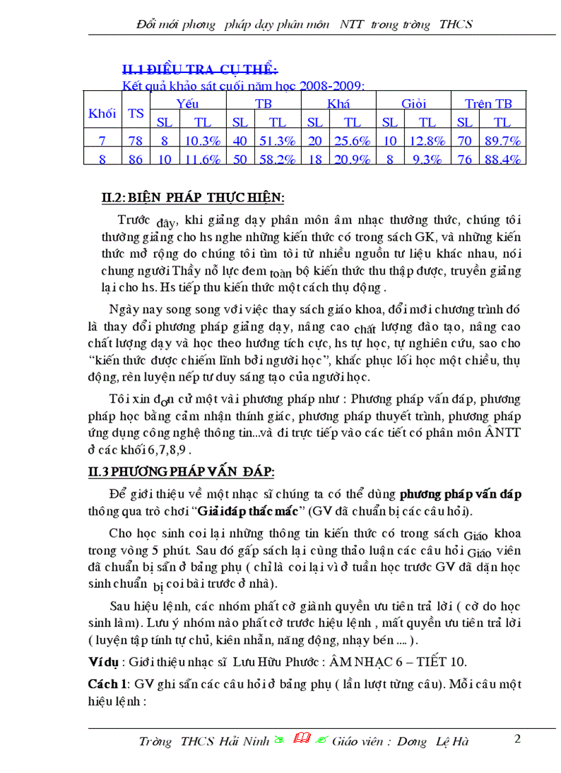 image for page SKKN Dạy Âm nhac THCS