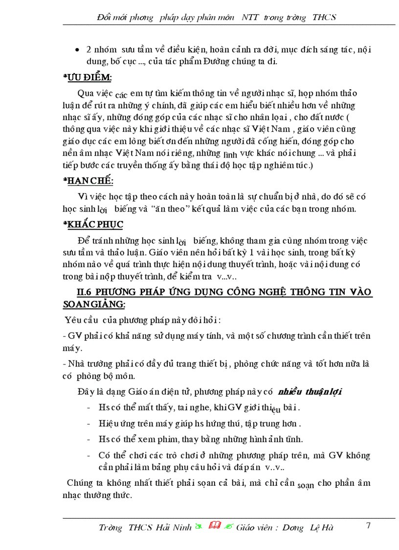 image for page SKKN Dạy Âm nhac THCS