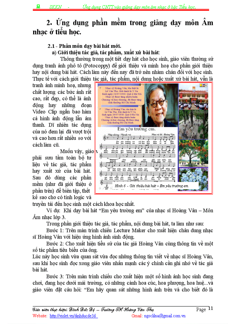 image for page SKKN Ung dung CNTT Âm Nhac