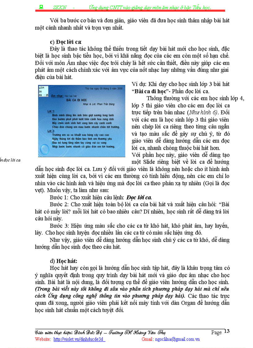 image for page SKKN Ung dung CNTT Âm Nhac