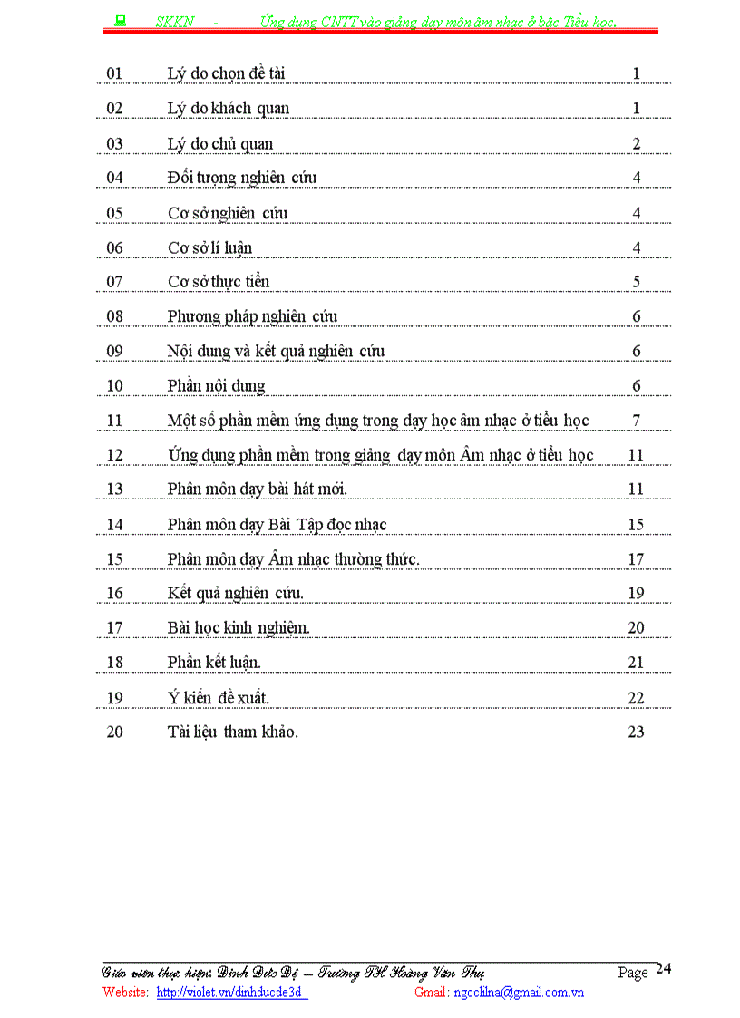 image for page SKKN Ung dung CNTT Âm Nhac