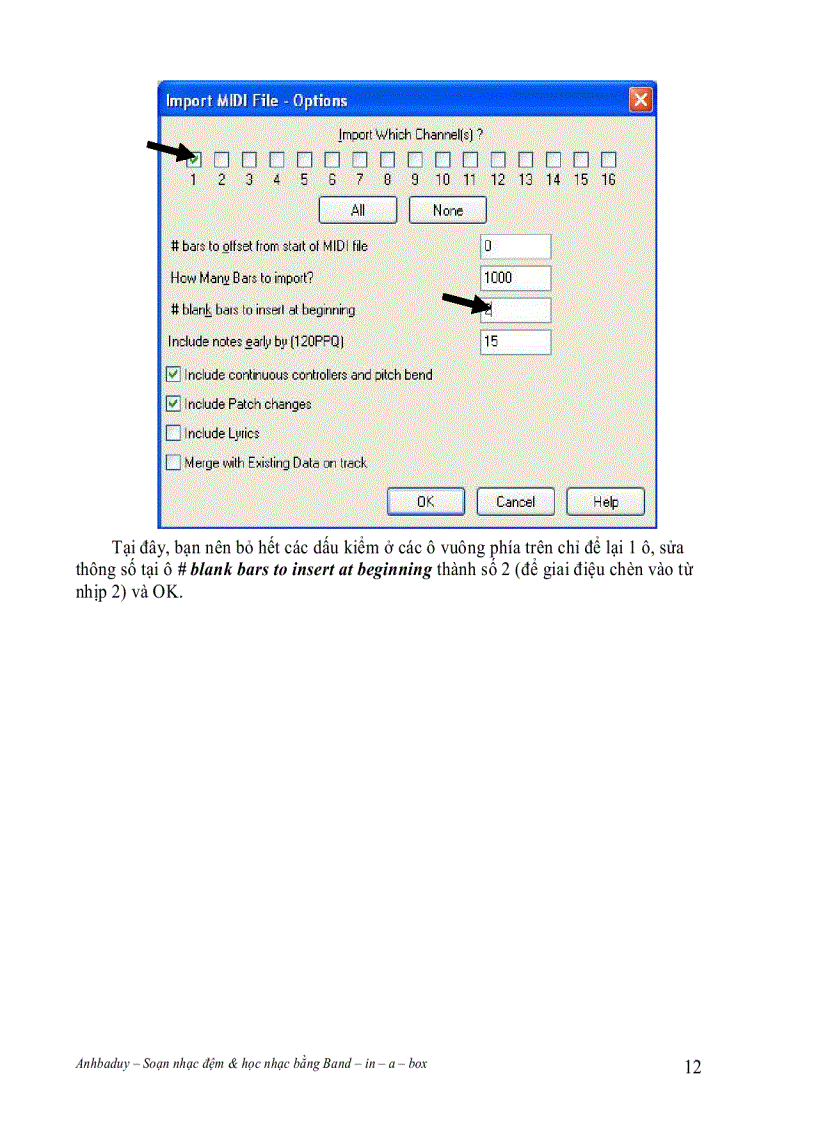 image for page Soạn nhạc với Band in a box