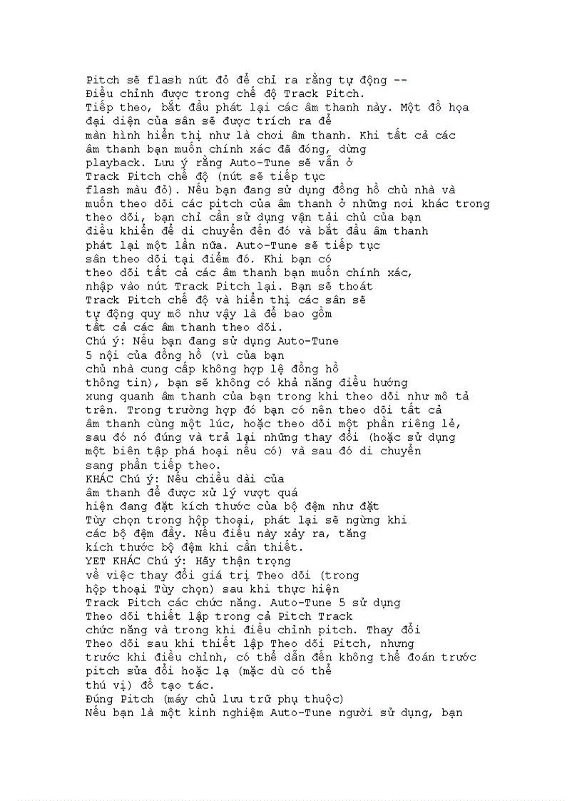 image for page Sử dụng Autotune5 Trong Cubase