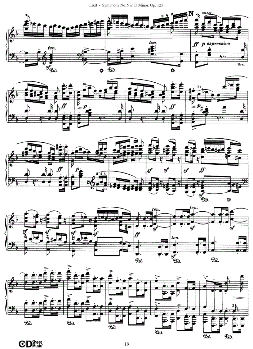 image for page Symphony 9 Beethoven