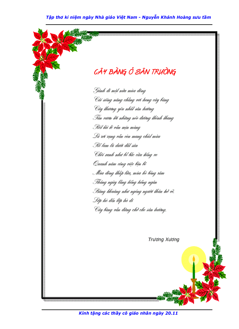 image for page Thơ về nhà giáo