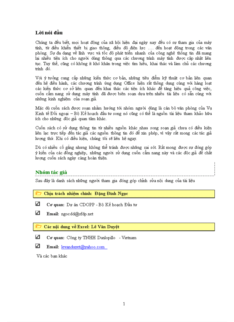 image for page Tin học căn bản