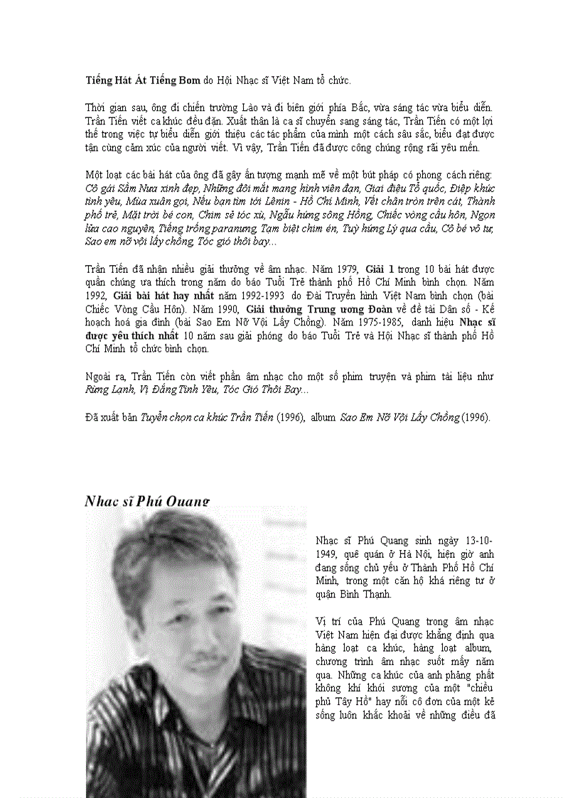 image for page Tư Liệu về các Nhạc sĩ Ga Phong Độ