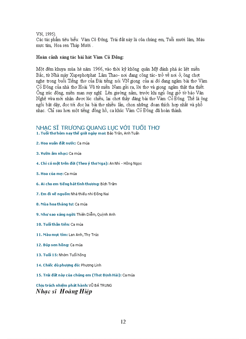 image for page Tư Liệu về các Nhạc sĩ Ga Phong Độ