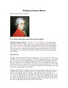 Tư liệu về Mozart