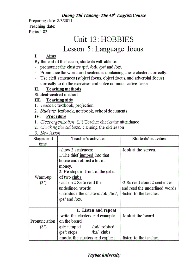 image for page Unit 13 language focus