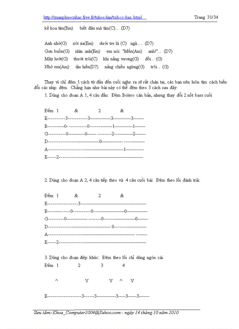 image for page Xuân Phước dạy Guitar